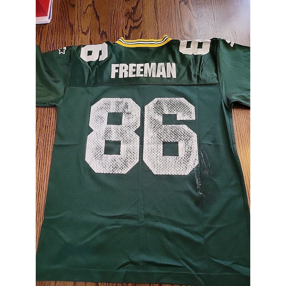 STARTER Green Freeman #86 Short Sleeve Jersey